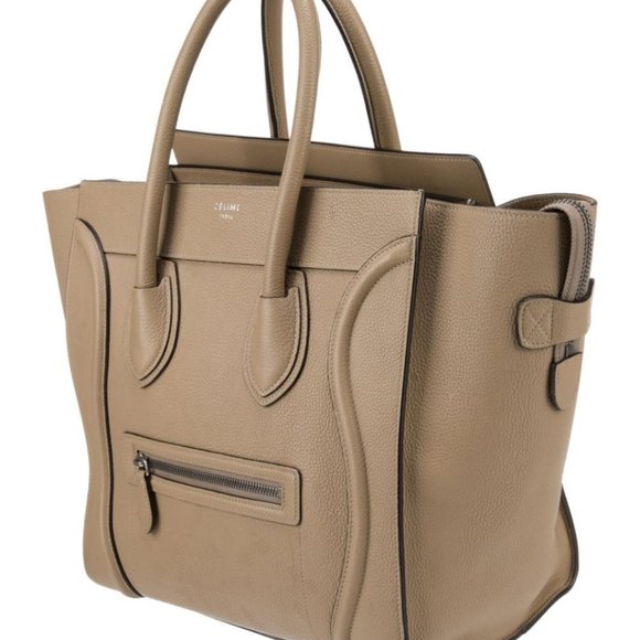 Celine Top Handle Tote Bag Authentic Celine Tote - Picture 3 of 5